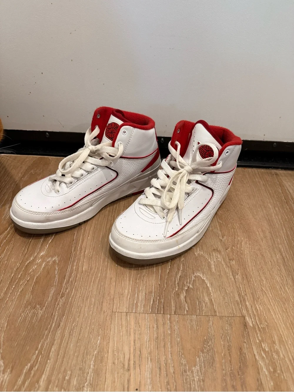Air Jordan 2 Retro GS White Varsity Red 2010 – Size 6Y